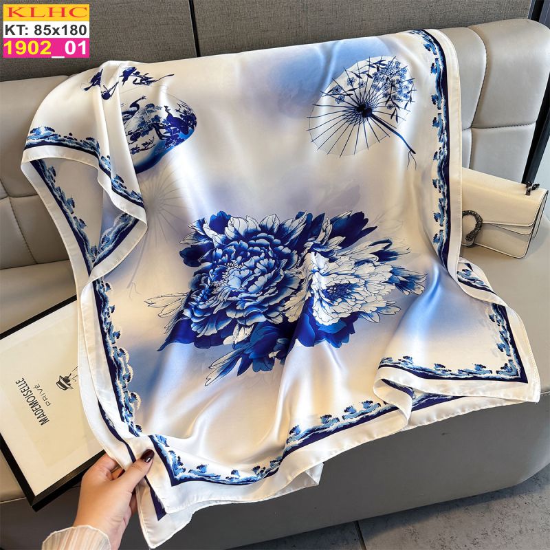 Khăn Choàng Cổ Lụa Thời Trang Thế Giới Khăn Đẹp KLHC 1003_1