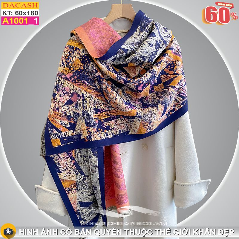 Khăn Choàng Cổ Cashmere Cao Cấp Thế Giới Khăn Đẹp A_1001_1