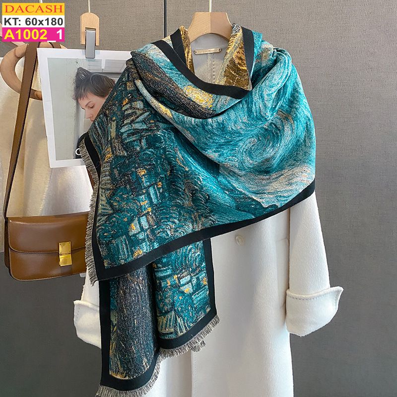 Khăn Choàng Cổ Cashmere Cao Cấp Thế Giới Khăn Đẹp A_1002_1