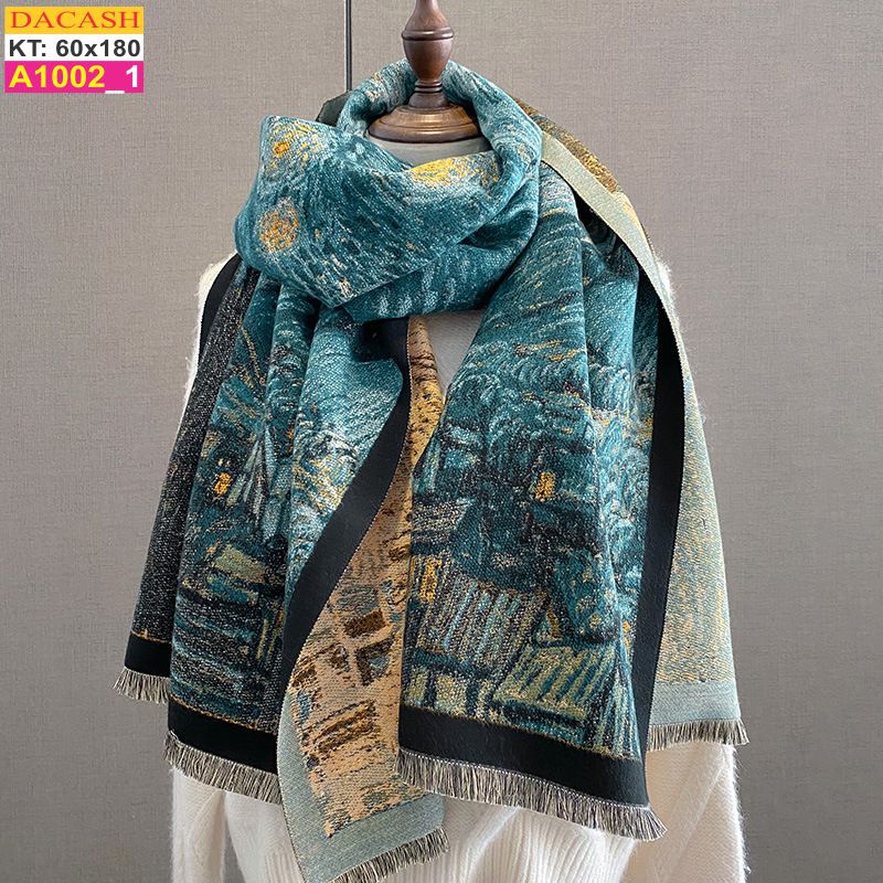 Khăn Choàng Cổ Cashmere Cao Cấp Thế Giới Khăn Đẹp A_1002_1