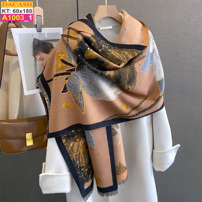Khăn Choàng Cổ Cashmere Cao Cấp Thế Giới Khăn Đẹp A_1003_1