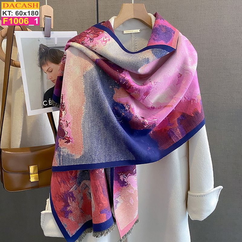 Khăn Choàng Cổ Cashmere Cao Cấp Thế Giới Khăn Đẹp A_1006_1