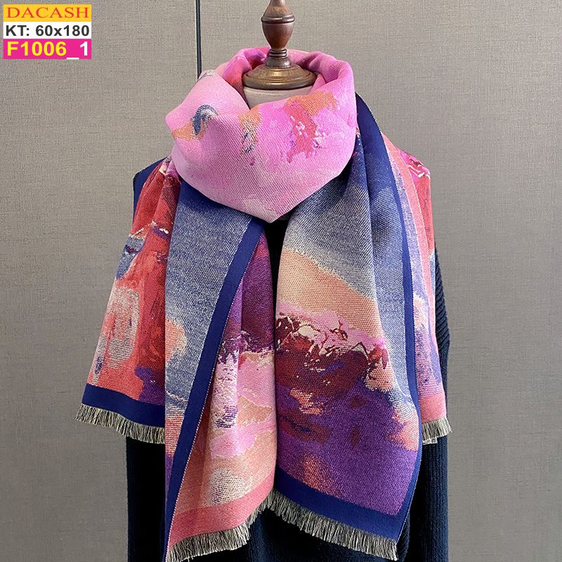 Khăn Choàng Cổ Cashmere Cao Cấp Thế Giới Khăn Đẹp A_1006_1
