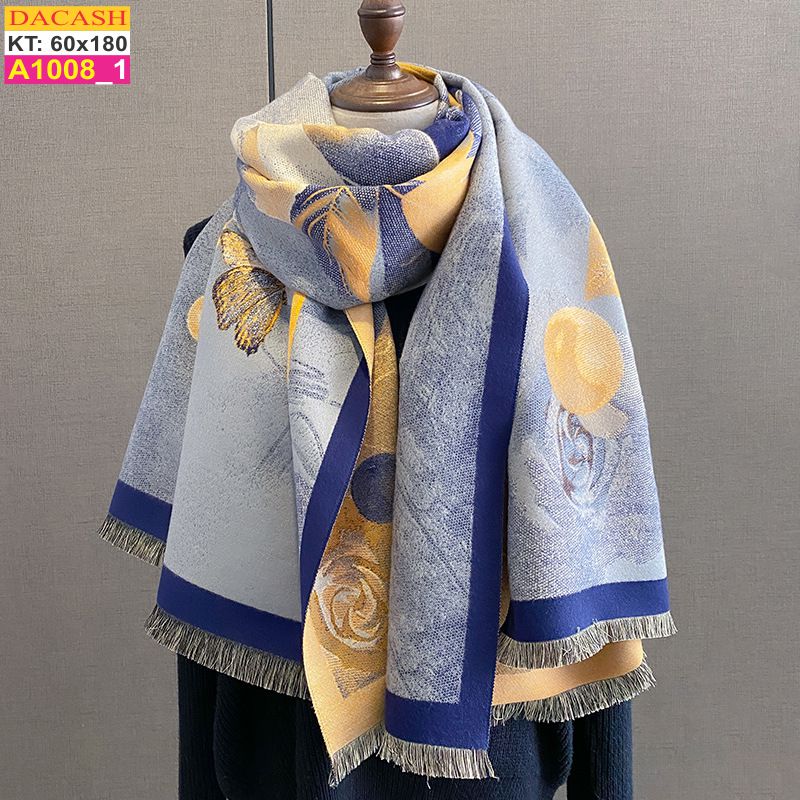 Khăn Choàng Cổ Cashmere Cao Cấp Thế Giới Khăn Đẹp A_1008_1