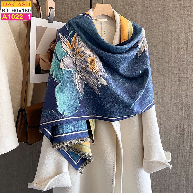 Khăn Choàng Cổ Cashmere Cao Cấp Thế Giới Khăn Đẹp A_1022_1