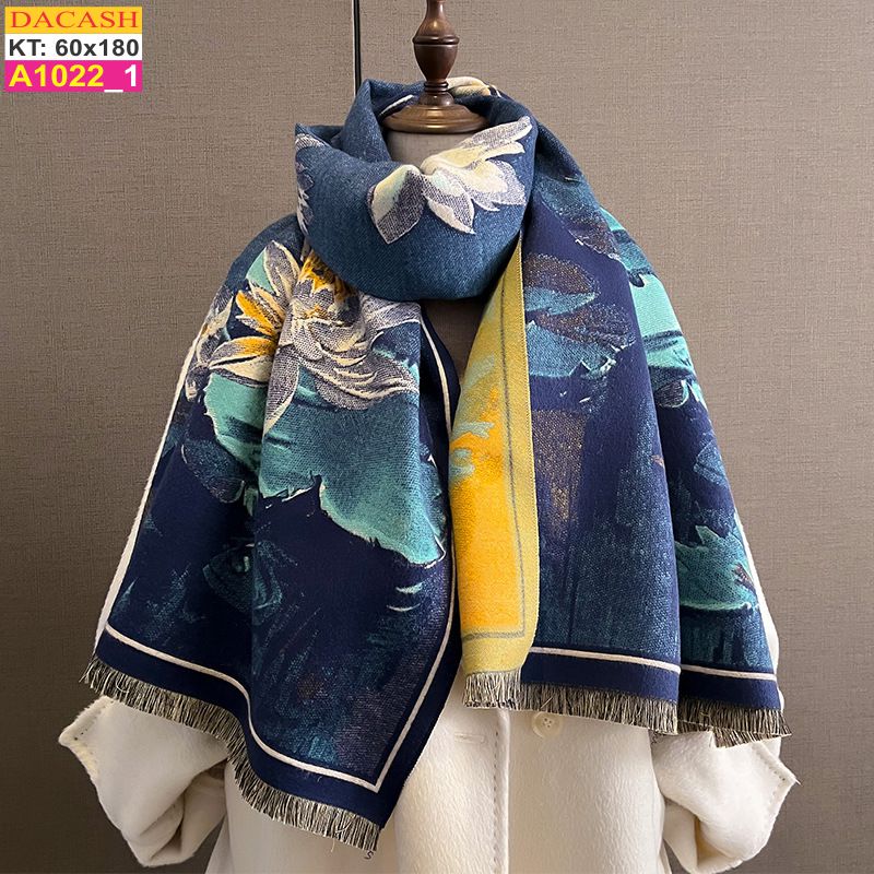 Khăn Choàng Cổ Cashmere Cao Cấp Thế Giới Khăn Đẹp A_1022_1