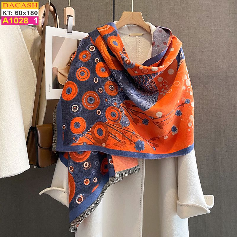Khăn Choàng Cổ Cashmere Cao Cấp Thế Giới Khăn Đẹp A_1028_1