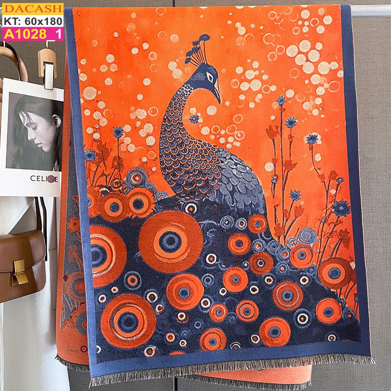 Khăn Choàng Cổ Cashmere Cao Cấp Thế Giới Khăn Đẹp A_1028_1