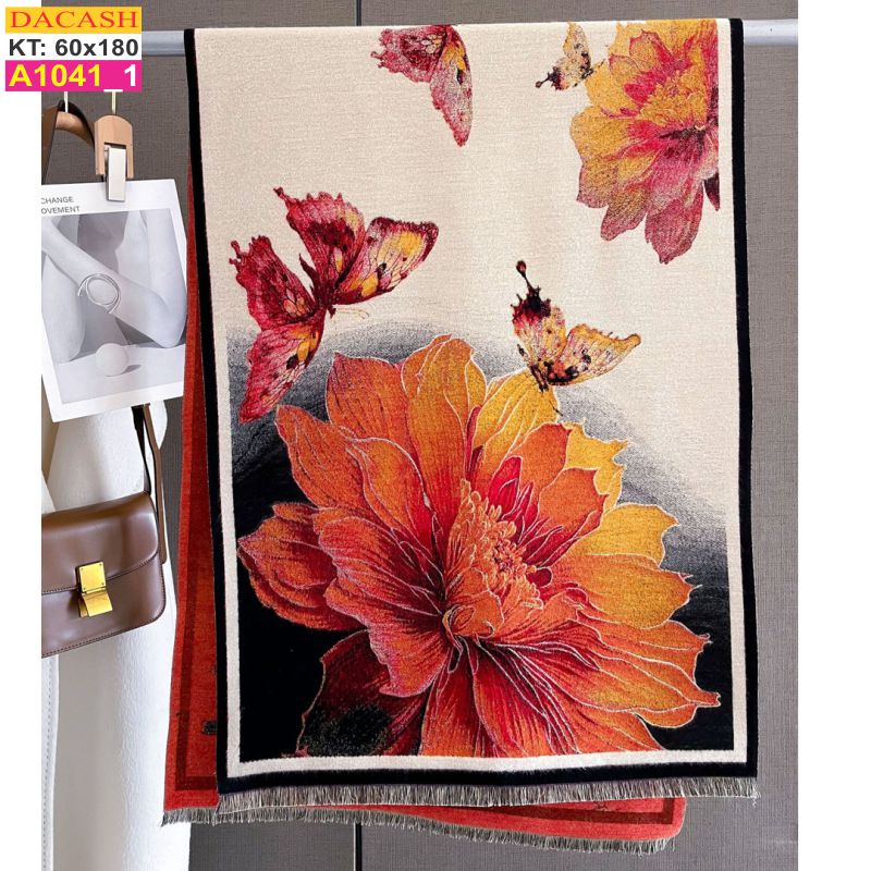 Khăn Choàng Cổ Cashmere Cao Cấp Thế Giới Khăn Đẹp A_1041_1