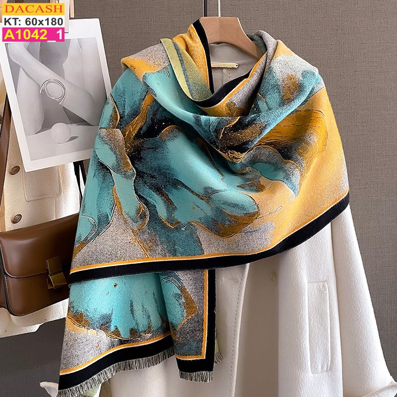 Khăn Choàng Cổ Cashmere Cao Cấp Thế Giới Khăn Đẹp A_1042_1
