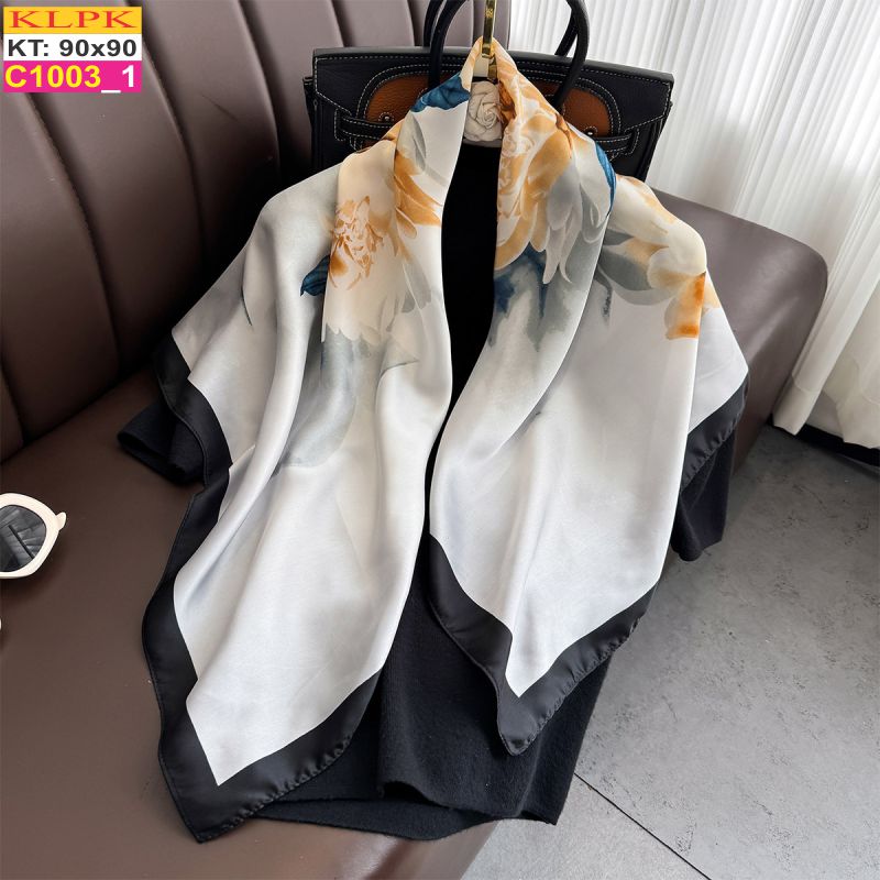 Khăn Phụ Kiện Lụa Vuông 90cm - Thế Giới Khăn Đẹp - C1010_1