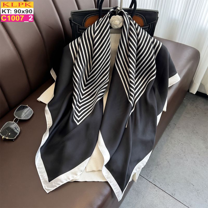 Khăn Phụ Kiện Lụa Vuông 90cm - Thế Giới Khăn Đẹp - C1006_2