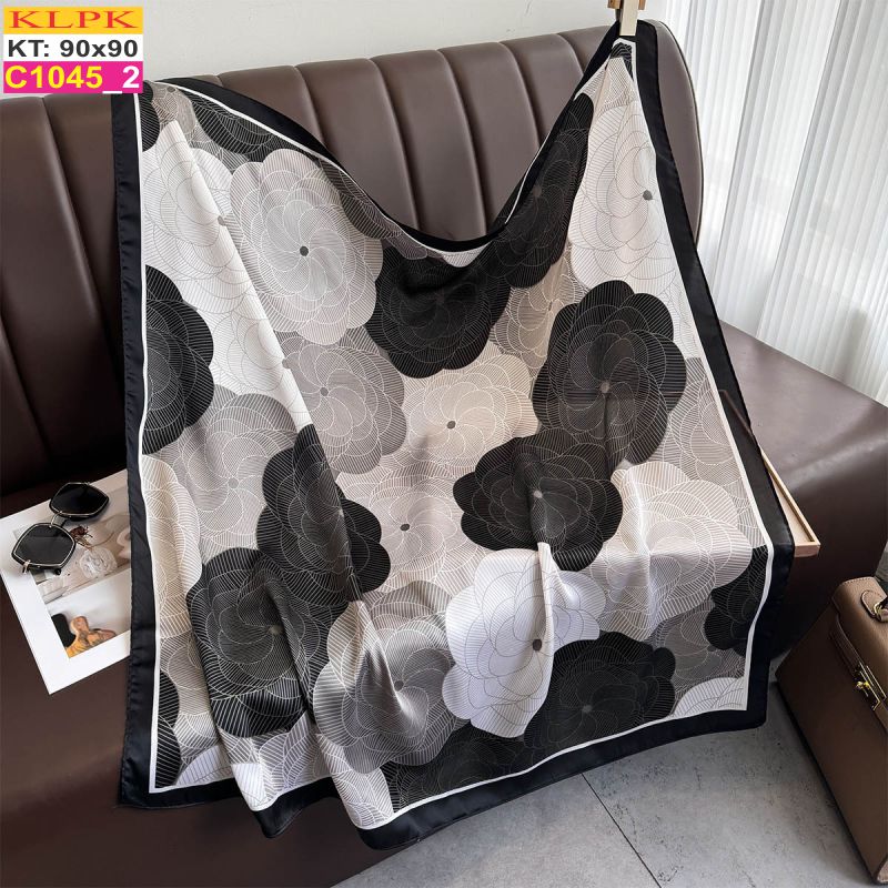 Khăn Phụ Kiện Lụa Vuông 90cm - Thế Giới Khăn Đẹp - C1011_2