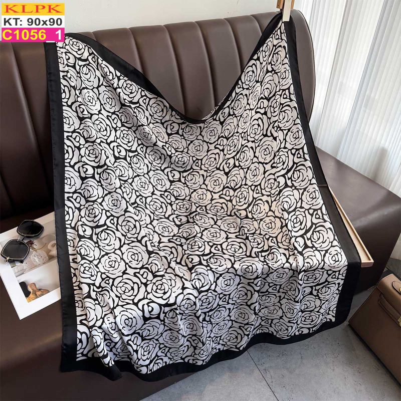 Khăn Phụ Kiện Lụa Vuông 90cm - Thế Giới Khăn Đẹp - C1004_1