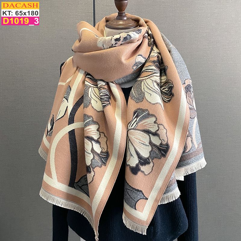 Khăn Choàng Cổ Cashmere Cao Cấp Thế Giới Khăn Đẹp D_1019_3