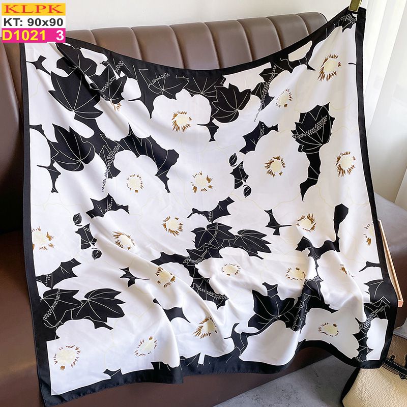 Khăn Phụ Kiện Lụa Vuông 90cm - Thế Giới Khăn Đẹp - D1024_3