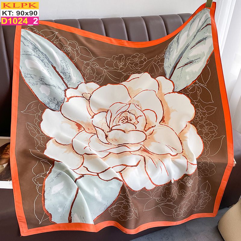 Khăn Phụ Kiện Lụa Vuông 90cm - Thế Giới Khăn Đẹp - D1005_2
