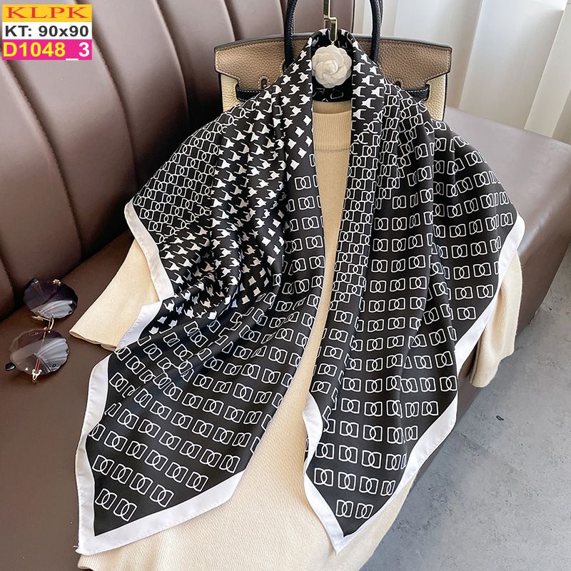 Khăn Phụ Kiện Lụa Vuông 90cm - Thế Giới Khăn Đẹp - D1002_3