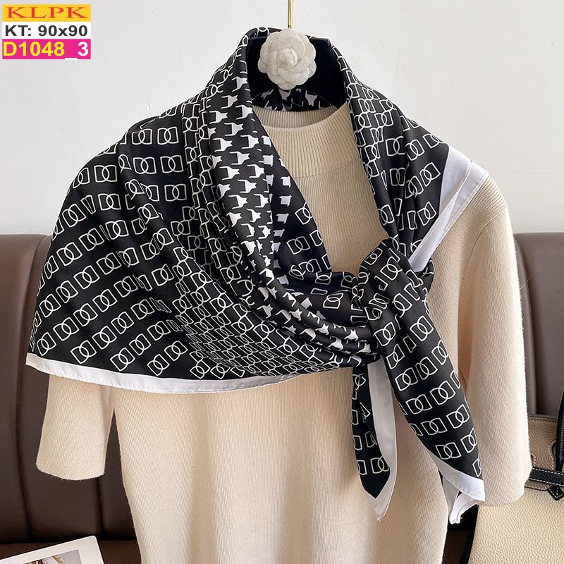 Khăn Phụ Kiện Lụa Vuông 90cm - Thế Giới Khăn Đẹp - D1002_3