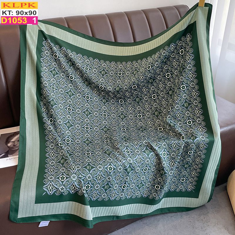 Khăn Phụ Kiện Lụa Vuông 90cm - Thế Giới Khăn Đẹp - D1019_1