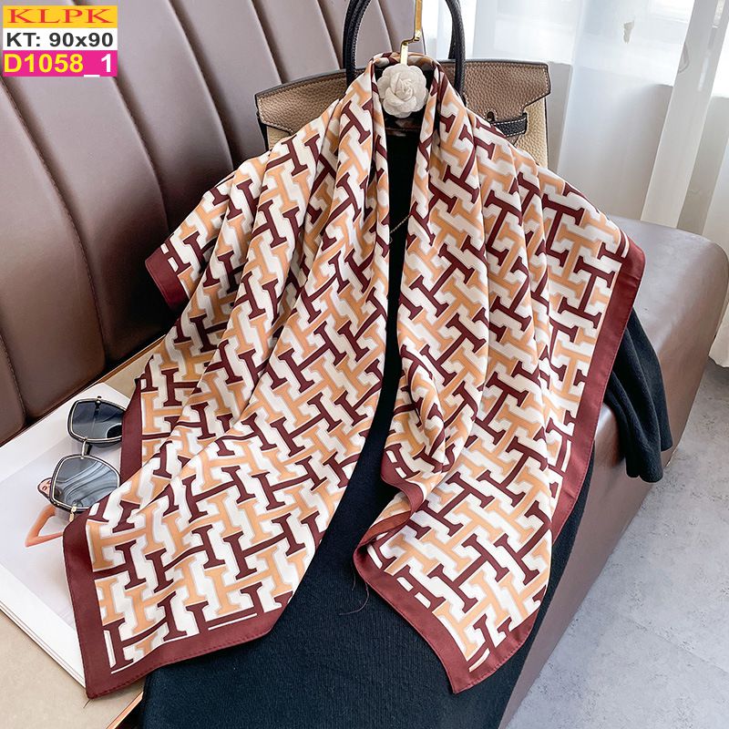 Khăn Phụ Kiện Lụa Vuông 90cm - Thế Giới Khăn Đẹp - D1035_1