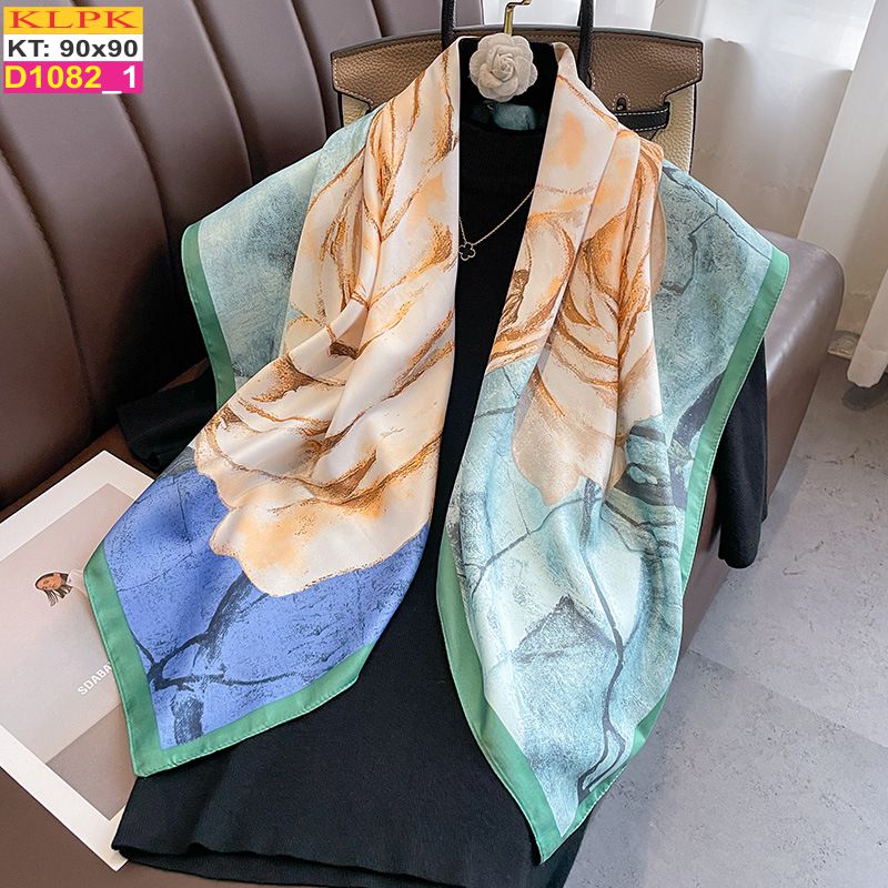 Khăn Phụ Kiện Lụa Vuông 90cm - Thế Giới Khăn Đẹp - D1032_1