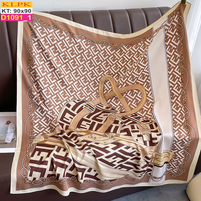 Khăn Phụ Kiện Lụa Vuông 90cm - Thế Giới Khăn Đẹp - D1036_1