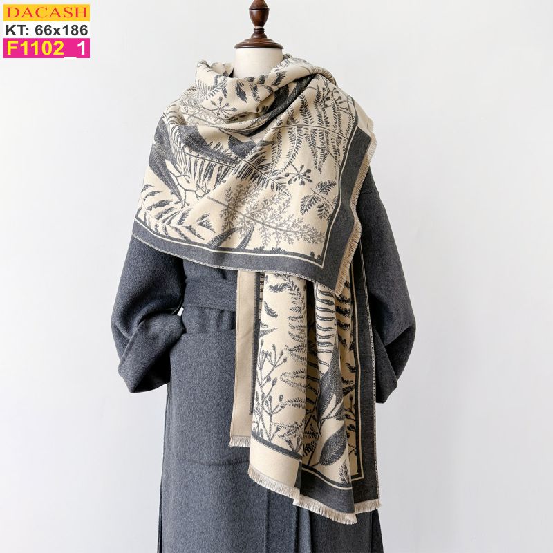 Khăn Choàng Cổ Cashmere Cao Cấp Thế Giới Khăn Đẹp CASHMERE F1102_1