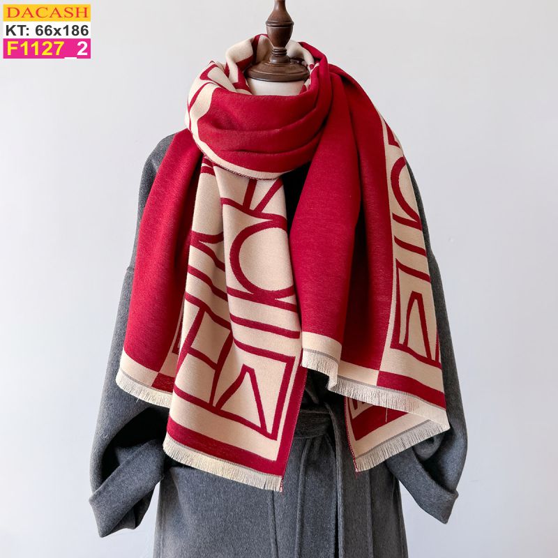 Khăn Choàng Cổ Cashmere Cao Cấp Thế Giới Khăn Đẹp CASHMERE F1127_2