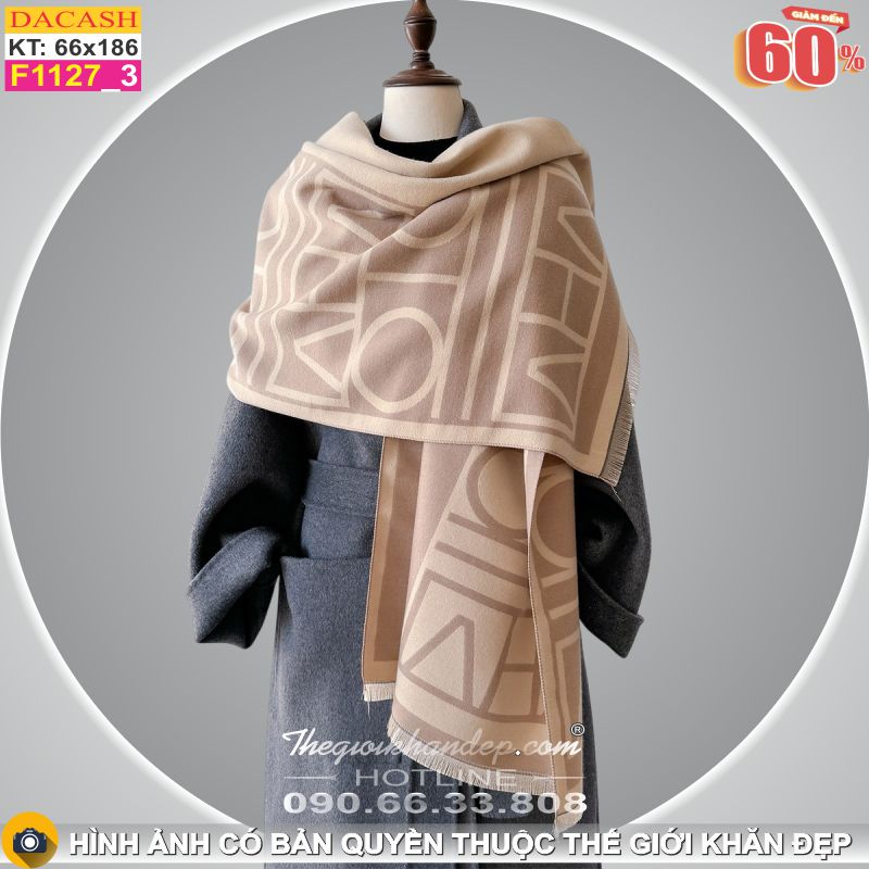 Khăn Choàng Cổ Cashmere Cao Cấp Thế Giới Khăn Đẹp CASHMERE F1127_3