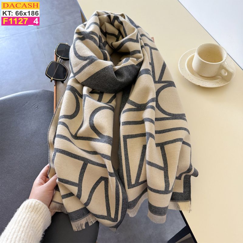 Khăn Choàng Cổ Cashmere Cao Cấp Thế Giới Khăn Đẹp CASHMERE F1127_4