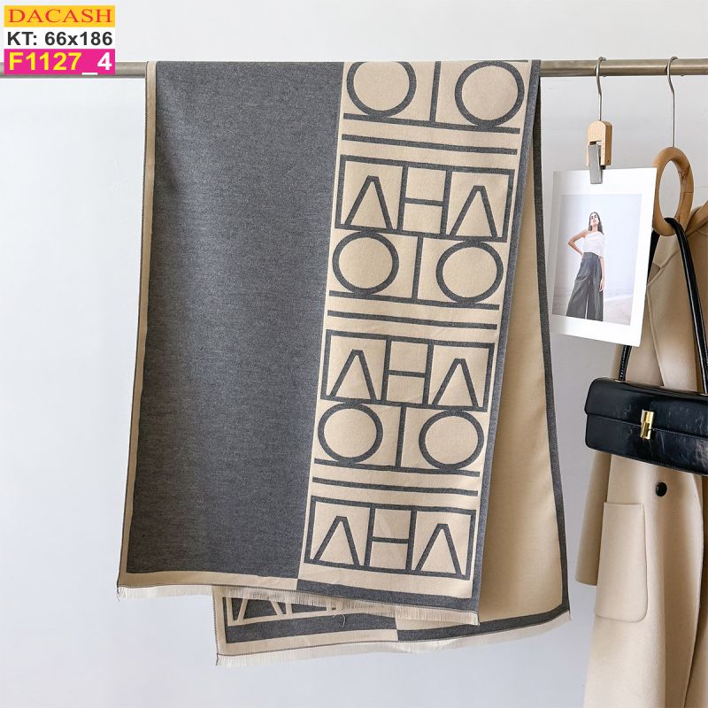 Khăn Choàng Cổ Cashmere Cao Cấp Thế Giới Khăn Đẹp CASHMERE F1127_4