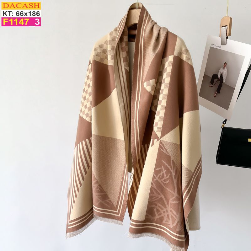 Khăn Choàng Cổ Cashmere Cao Cấp Thế Giới Khăn Đẹp CASHMERE F1147_3