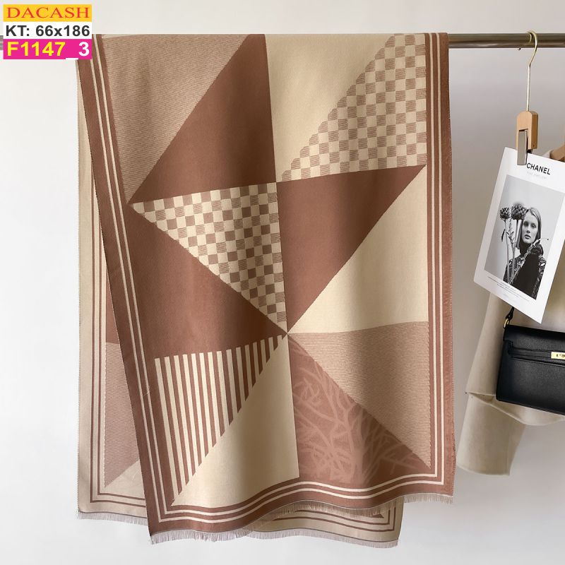 Khăn Choàng Cổ Cashmere Cao Cấp Thế Giới Khăn Đẹp CASHMERE F1147_3