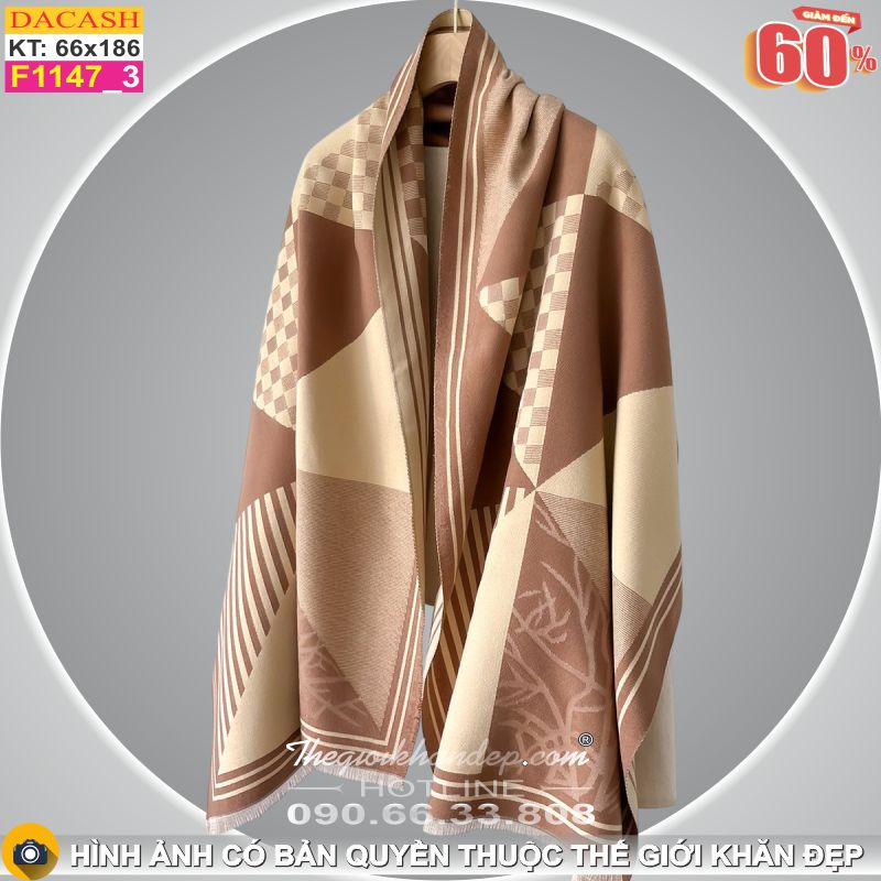 Khăn Choàng Cổ Cashmere Cao Cấp Thế Giới Khăn Đẹp CASHMERE F1147_3