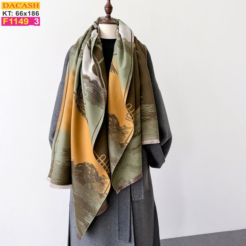 Khăn Choàng Cổ Cashmere Cao Cấp Thế Giới Khăn Đẹp CASHMERE F1149_3