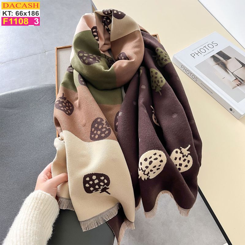 Khăn Choàng Cổ Cashmere Cao Cấp Thế Giới Khăn Đẹp CASHMERE F1108_3