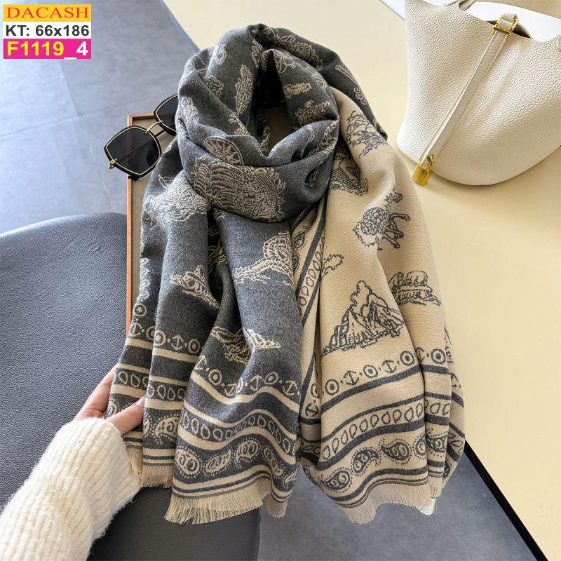 Khăn Choàng Cổ Cashmere Cao Cấp Thế Giới Khăn Đẹp CASHMERE F1119_4