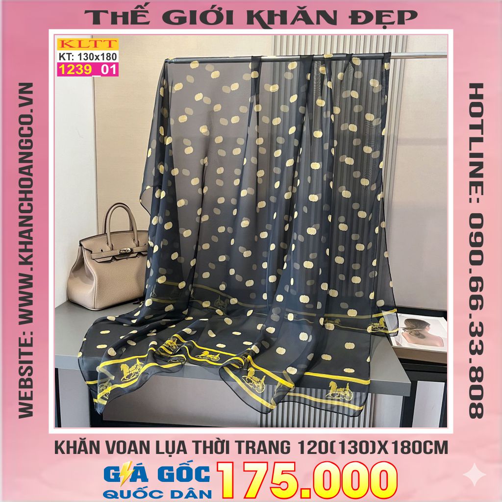 Khăn Lụa Tơ Tằm Thế Giới Khăn Đẹp cao cấp KLTT 239_01
