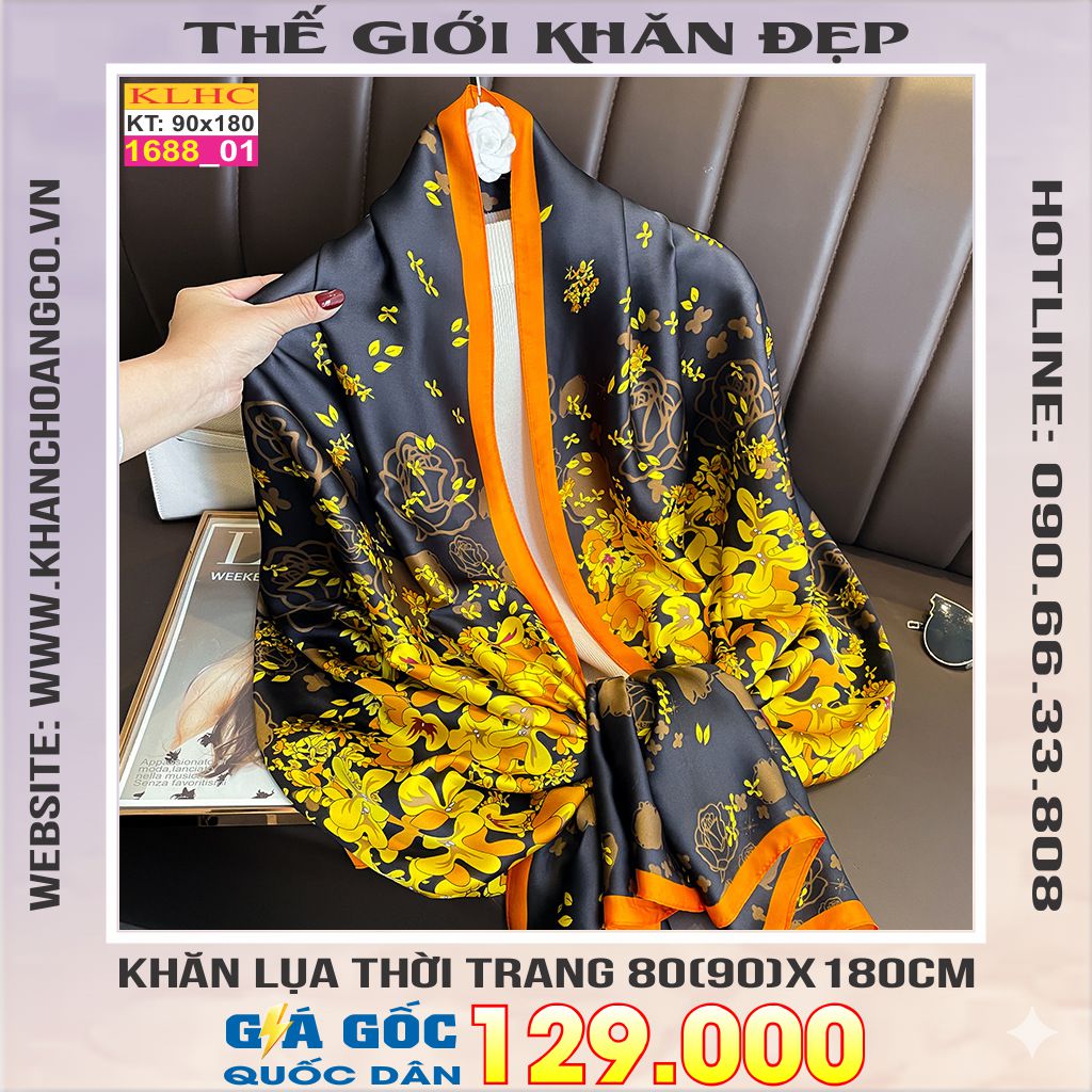 Khăn Choàng Cổ Lụa Thời Trang Thế Giới Khăn Đẹp KLHC 1089_1