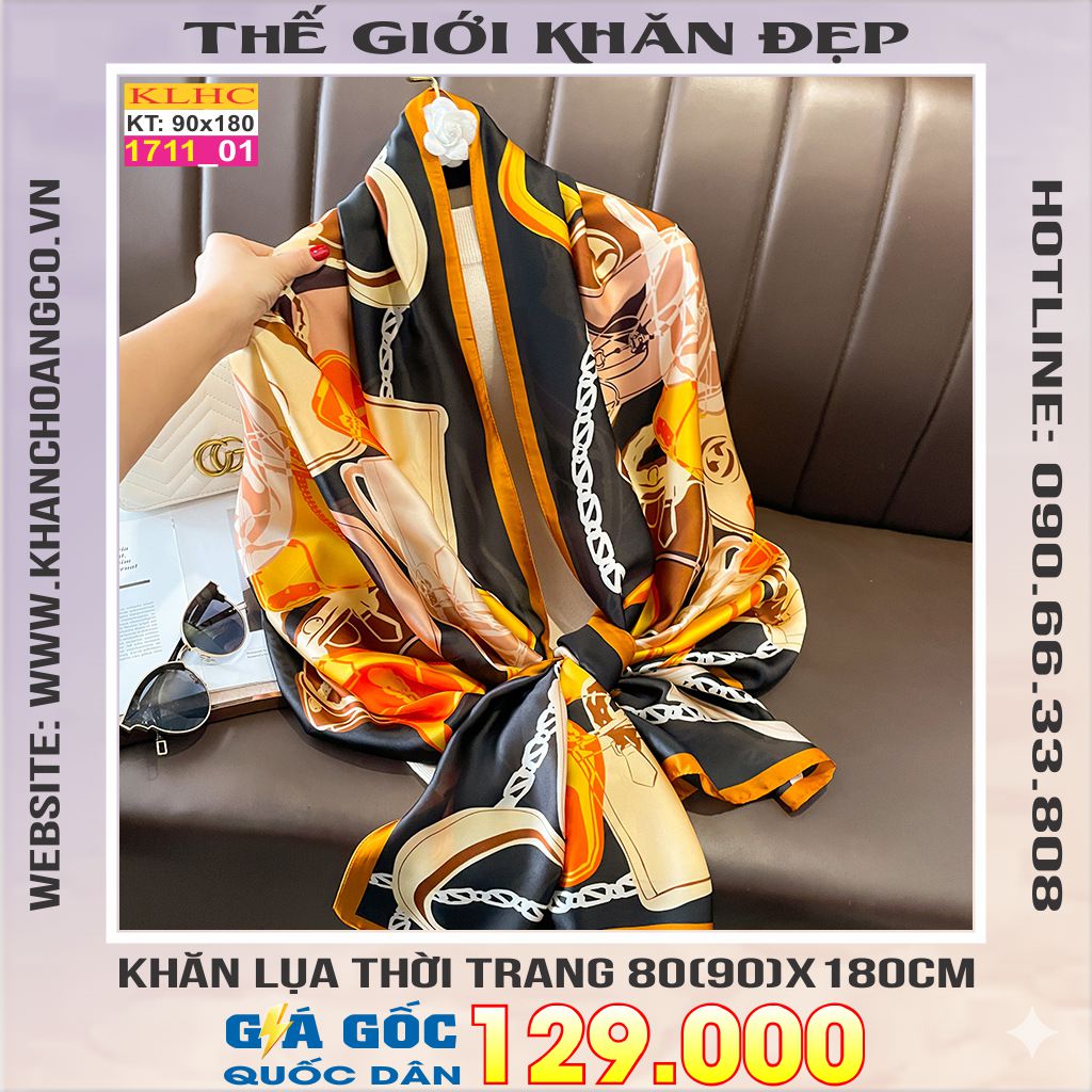 Khăn Choàng Cổ Lụa Thời Trang Thế Giới Khăn Đẹp KLHC 1080_1