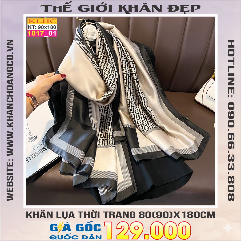 Khăn Choàng Cổ Lụa Thời Trang Thế Giới Khăn Đẹp KLHC 1070_1