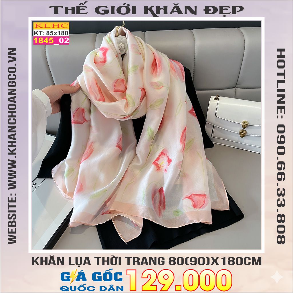 Khăn Choàng Cổ Lụa Thời Trang Thế Giới Khăn Đẹp KLHC 1028_2