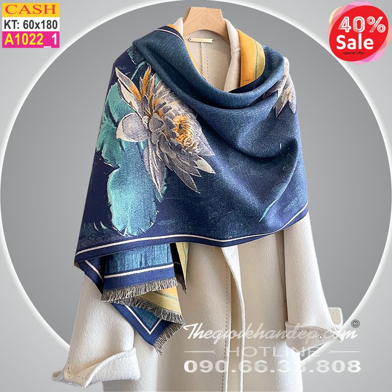 Khăn Choàng Cổ Cashmere Cao Cấp Thế Giới Khăn Đẹp CASHMERE A1022_1