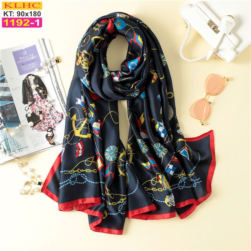 Khăn Choàng Cổ Lụa Thời Trang Thế Giới Khăn Đẹp KLHC 1015_2