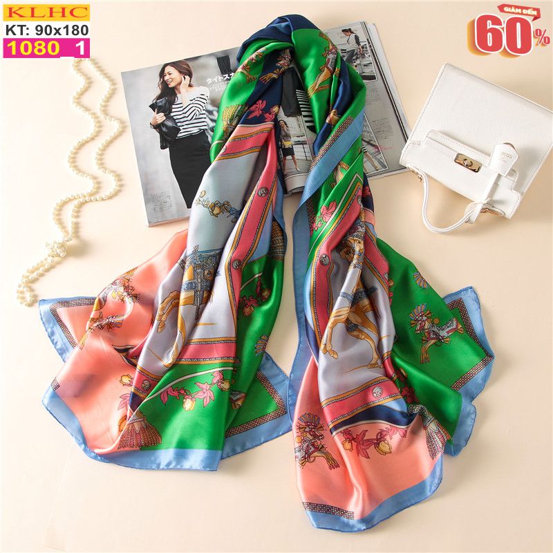 Khăn Choàng Cổ Lụa Thời Trang Thế Giới Khăn Đẹp KLHC 1031_1