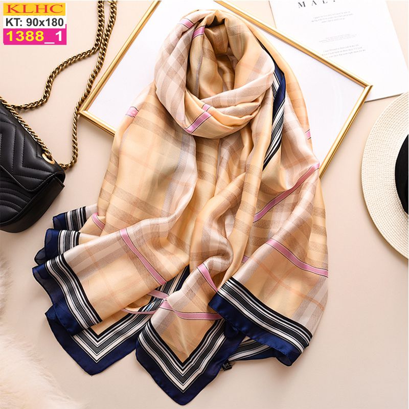Khăn Choàng Cổ Lụa Thời Trang Thế Giới Khăn Đẹp KLHC 1066_3