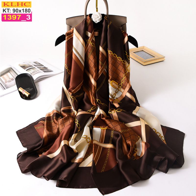 Khăn Choàng Cổ Lụa Thời Trang Thế Giới Khăn Đẹp KLHC 1041_2