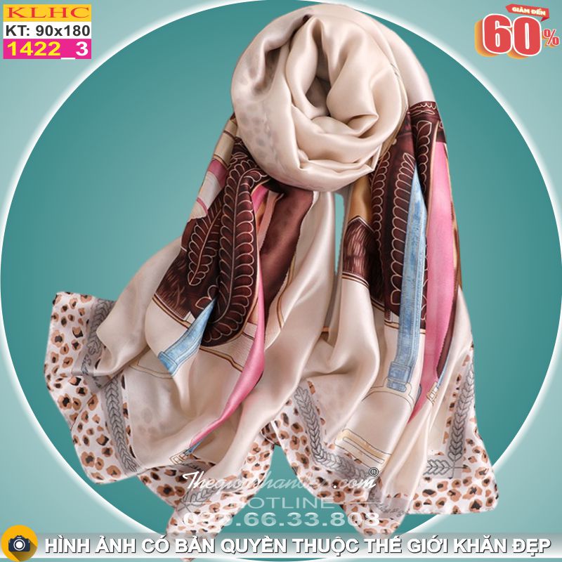 Khăn Choàng Cổ Lụa Thời Trang Thế Giới Khăn Đẹp KLHC 1110_4