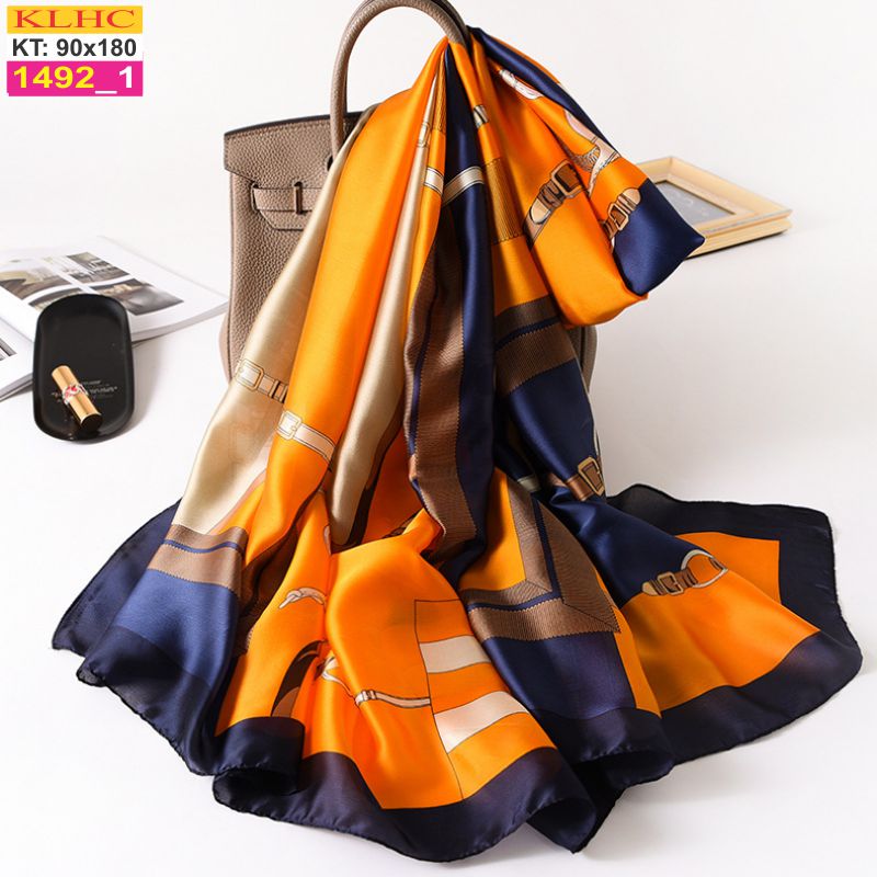 Khăn Choàng Cổ Lụa Thời Trang Thế Giới Khăn Đẹp KLHC 1063_2